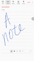 Writing a note - Samsung Galaxy Note7 review