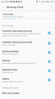 Samsung Cloud stores 15GB worth of backups for free - Samsung Galaxy Note7 review