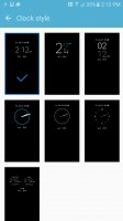 Choose or download more clock styles - Samsung Galaxy S7 Active review