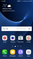Homescreen - Samsung Galaxy S7 Active review
