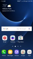 Homescreen - Samsung Galaxy S7 Active review