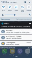 Notification area - Samsung Galaxy S7 Active review