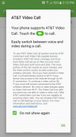 AT&T video calling - Samsung Galaxy S7 Active review