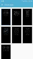 Preloaded AOD skins - Samsung Galaxy S7 Edge review