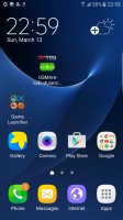 Game launcher app on the homescreen - Samsung Galaxy S7 Edge review