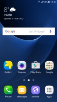 Homescreen - Samsung Galaxy S7 review
