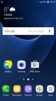 Homescreen - Samsung Galaxy S7 review