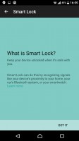 Smart lock - Sony Xperia X Compact review
