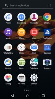 App drawer - Sony Xperia X Compact review