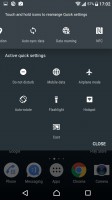 Notification area is vanilla Android - Sony Xperia X Compact review