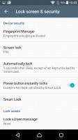 Lockscreen - Sony Xperia X Performance review