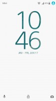 Lockscreen - Sony Xperia X Performance review