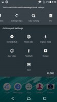 Notification area is vanilla Android - Sony Xperia X review