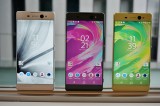 Three color schemes, no rose gold though - Sony Xperia XA Ultra hands-on