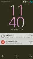 Lockscreen - Sony Xperia XA Ultra review