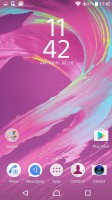 Homescreen - Sony Xperia XA Ultra review