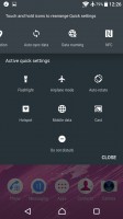 Notification area is vanilla Android - Sony Xperia XA Ultra review
