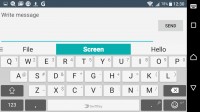 Customizable SwiftKey keyboard - Sony Xperia XA review