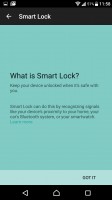 Smart lock - Sony Xperia XZ Preview
