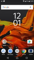 Homescreen - Sony Xperia XZ Preview