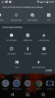 Notification area is vanilla Android - Sony Xperia XZ Preview