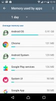 Smart cleaner frees up memory of both kinds - Sony Xperia XZ Preview
