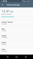 Smart cleaner frees up memory of both kinds - Sony Xperia XZ Preview