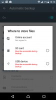 Scheduled backups are the best way to prevent data loss - Sony Xperia XZ Preview