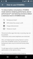 Stamina mode - Sony Xperia XZ review