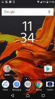 Homescreen - Sony Xperia XZ review