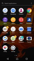 App drawer - Sony Xperia XZ review