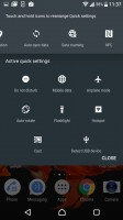 Notification area is vanilla Android - Sony Xperia XZ review
