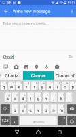 Customizeable SwiftKey keyboard - Sony Xperia XZ review