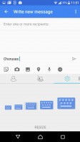 Customizeable SwiftKey keyboard - Sony Xperia XZ review