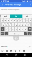 Customizeable SwiftKey keyboard - Sony Xperia XZ review
