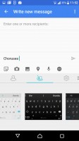 Customizeable SwiftKey keyboard - Sony Xperia XZ review