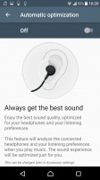 Audio settings - Sony Xperia XZ review