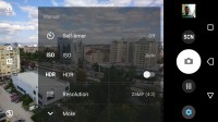 Camera interface - Sony Xperia XZ review