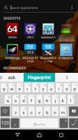App search - Sony Xperia XZ review