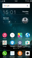 The homescreen doubles as an app drawer - Vivo V3Max  review