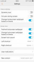 Lockscreen settings - Vivo Xplay5 Elite review