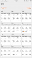 Calendar - Vivo Xplay5 Elite review