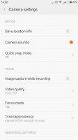 Camcorder UI - Xiaomi Mi 4s review