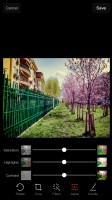 Editing an image - Xiaomi Mi 4s review