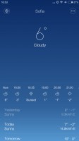 Weather - Xiaomi Mi 4s review
