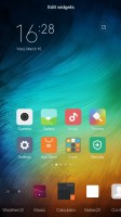 adding widgets - Xiaomi Mi 5 review