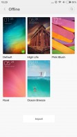 Applying a new theme - Xiaomi Mi 5 review