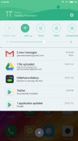 The notification drawer - Xiaomi Mi 5s Plus review