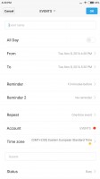Calendar - Xiaomi Mi 5s Plus review