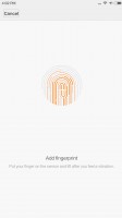 Setting up the fingerprint reader - Xiaomi Mi Max review